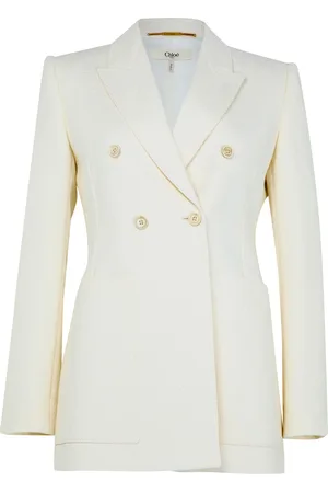 Chloé Cotton blend jacquard blazer