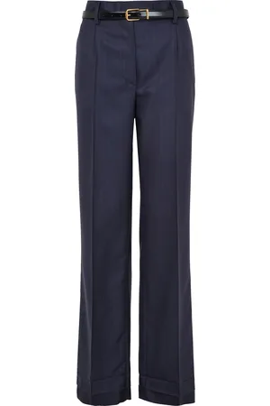 Prada Belted leather pants