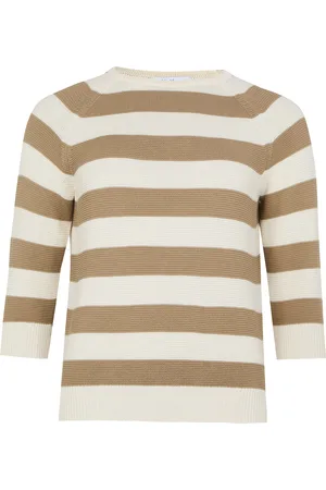 Max Mara Sante stripped cotton sweater