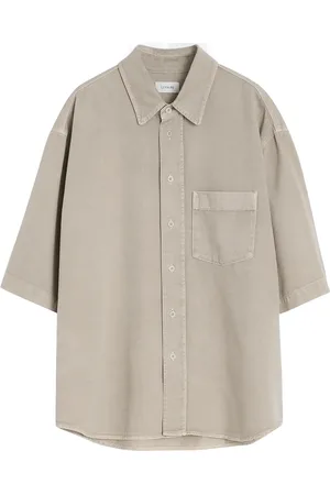 LEMAIRE Short sleeves denim shirt