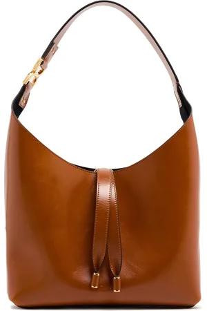 Chloé Marcie small glossy leather hobo bag