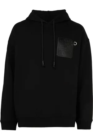Loewe Casual round-neck cotton hooded sweatshirt