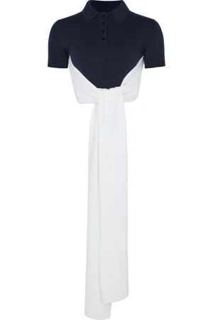 Loewe Cropped backless polo shirt