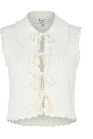 Sea New York Abbie knit vest