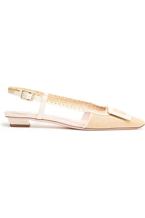 Roger Vivier Belle Vivier braided slingbacks