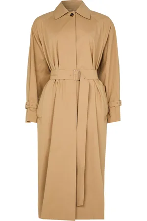 Max Mara Epoche cotton poplin trench coat