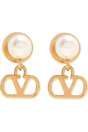 VALENTINO GARAVANI Vlogo Signature pearl earrings