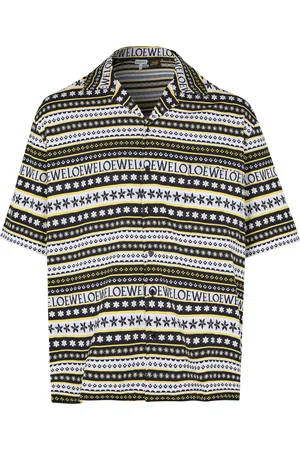 Loewe Short-sleeved cotton shirt