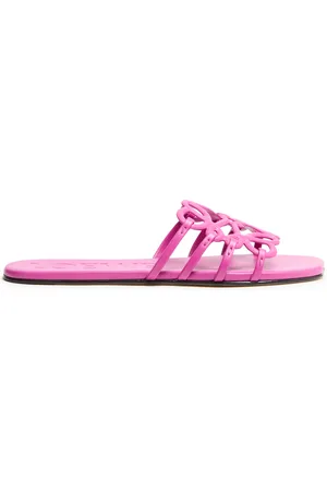 Loewe Lamb leather flip-flop sandals