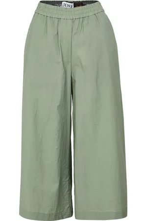 Loewe Cropped cotton pants