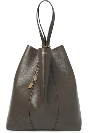 Chloé Spin grained leather tote bag