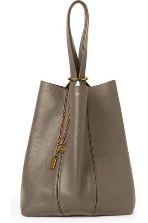Chloé Spin grained leather tote bag