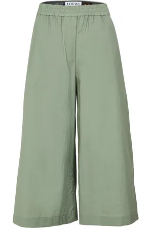 Loewe Cropped cotton pants