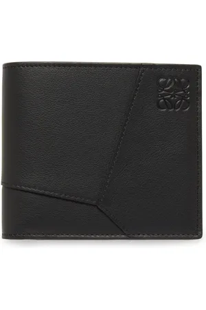 Loewe Puzzle two-compartment wallet in classic calf leather