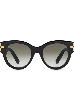 LOUIS VUITTON Flower Edge Round Sunglasses