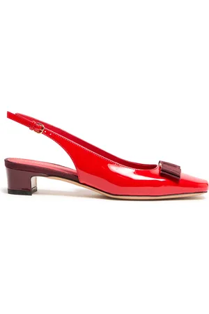 Salvatore Ferragamo Rivada iconic bow pumps