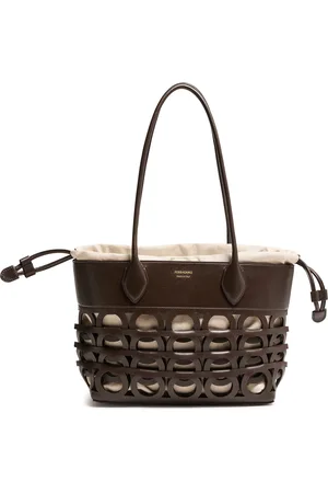 Salvatore Ferragamo Gancini tote bag