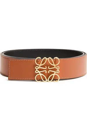 Loewe Anagram reversible belt in calfskin