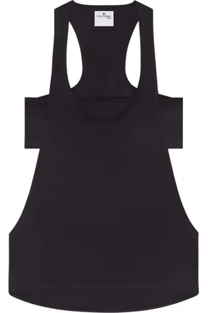 Courrèges Infinity satin top