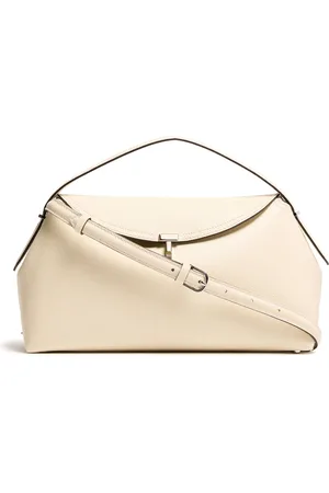 Totême T-Lock leather shoulder bag
