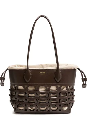 Salvatore Ferragamo Gancini tote bag