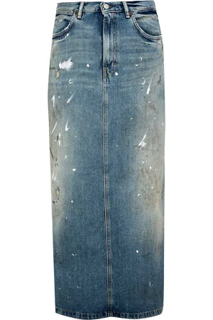 Acne Studios Denim long skirt
