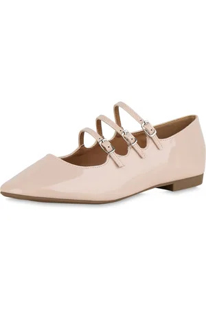 VAN HILL Ballerina met riempjes 