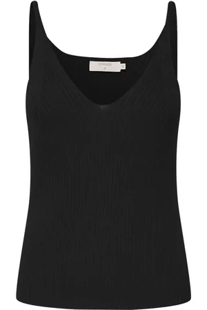 Cream Gebreide top 