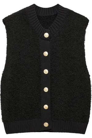 MANGO Gebreide bodywarmer 
