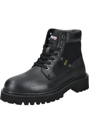 Blauer Veterlaarzen