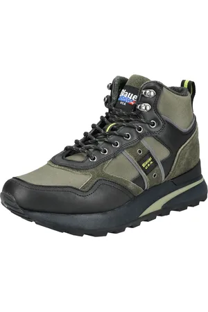 Blauer Sneakers hoog