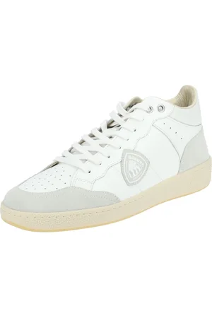 Blauer Sneakers hoog