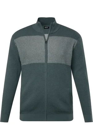 Men Plus Gebreid vest