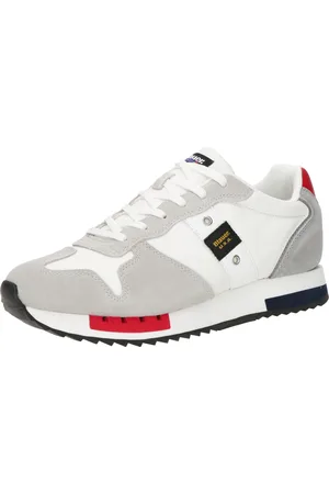 Blauer Sneakers laag