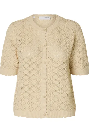 SELECTED Gebreid vest 