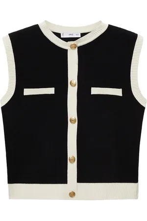 MANGO Gebreide bodywarmer 