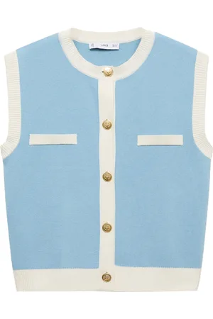 MANGO Gebreide bodywarmer 