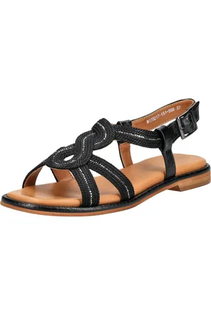 Regarde le ciel Sandalen met riem