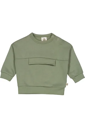 Green Cotton Sweatshirt