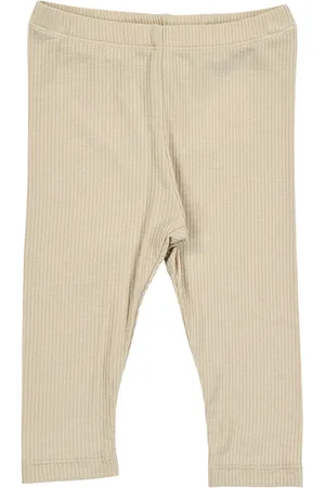 Green Cotton Leggings