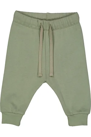 Green Cotton Broek