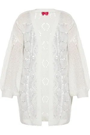 Swirly Gebreid vest