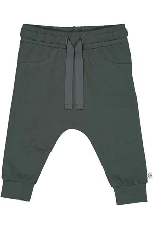 Green Cotton Broek