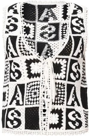 AllSaints Gebreide bodywarmer 