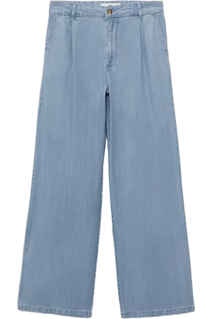 MANGO Bandplooi jeans 