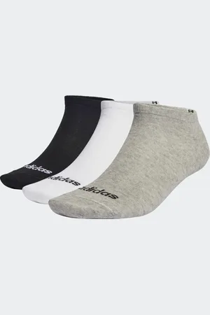 adidas Dunne Linear Korte Sokken 3 Paar