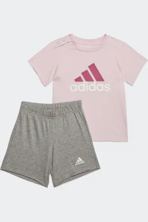 adidas Essentials Organic Cotton T-shirt en Short Set