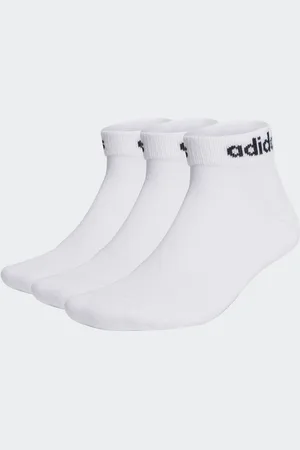 adidas Linear Gevoerde Enkelsokken 3 Paar