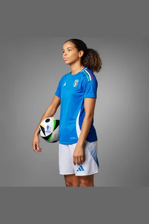adidas Italië Vrouwen Team 2024 Authentiek Thuisshirt