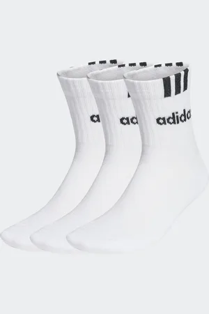 adidas 3-Stripes Linear Gevoerde Sokken 3 Paar